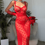 Barbie Doll Heart-Mesh Lingerie