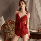 Butterfly Soft Silk Pajama Set