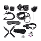 BDSM 10 PC Complete Bondage Set – Adjustable Accessories Kit