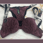 Victoria Secret Moon Light Padded Pushup Wired Bra Set | Premium Lace Lingerie Set for Women