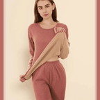 Thermal Suit With Full Sleeves – Women’s Winter Innerwear Set