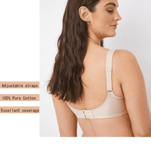 Comfort Daily-Wear Pure Cotton Bra