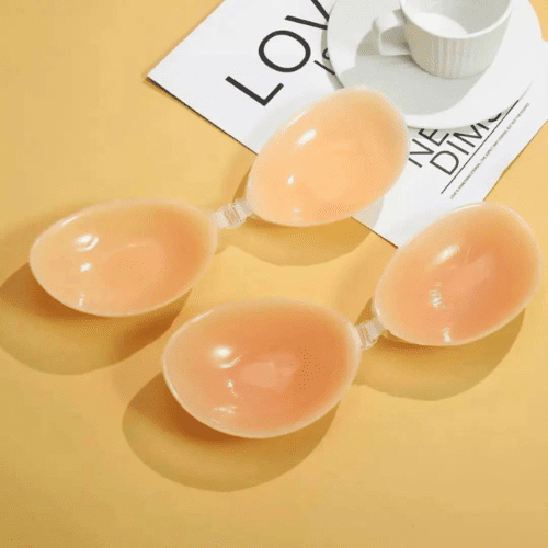 Silicon Invisible Bra | Strapless Push Up Cleavage Enhancing Bra for Women