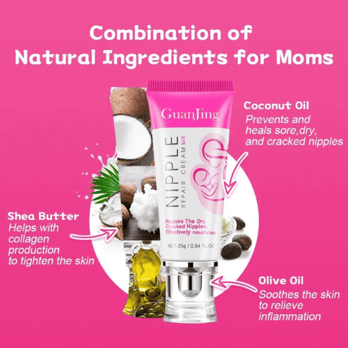 Nipple Cream for Dry, Cracked & Sensitive Skin