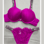 Victoria Secret Padded Pushup Wired Bra Set | Elegant Supportive Lingerie Set for Women