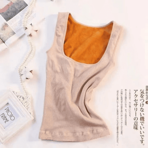 Thermal Fleece Vest – Skin Tone Winter Innerwear