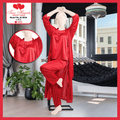 Three-Piece Soft Silk Night Dress Set
